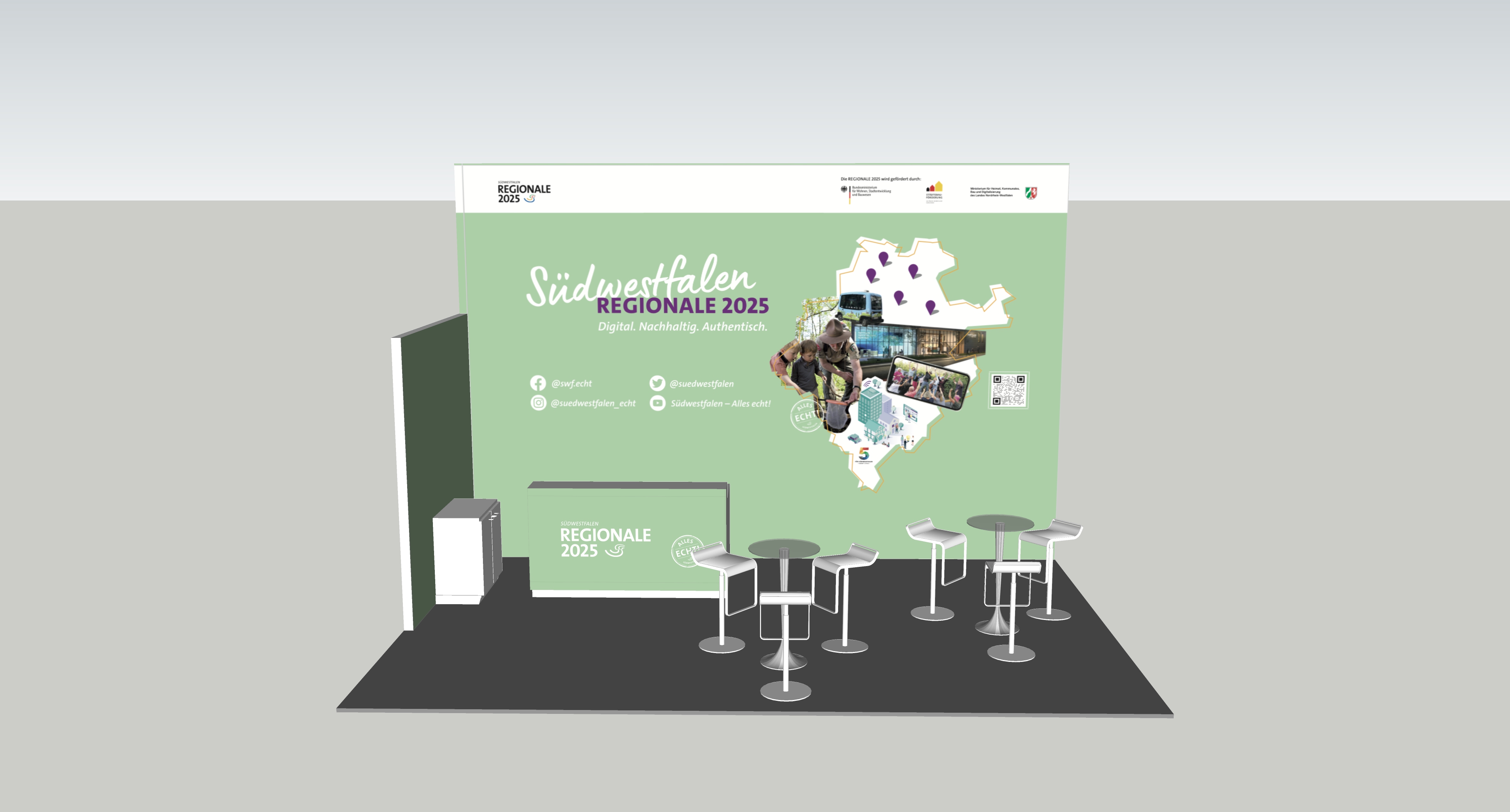 Stand der SÜDWESTFALEN AGENTUR GMBH