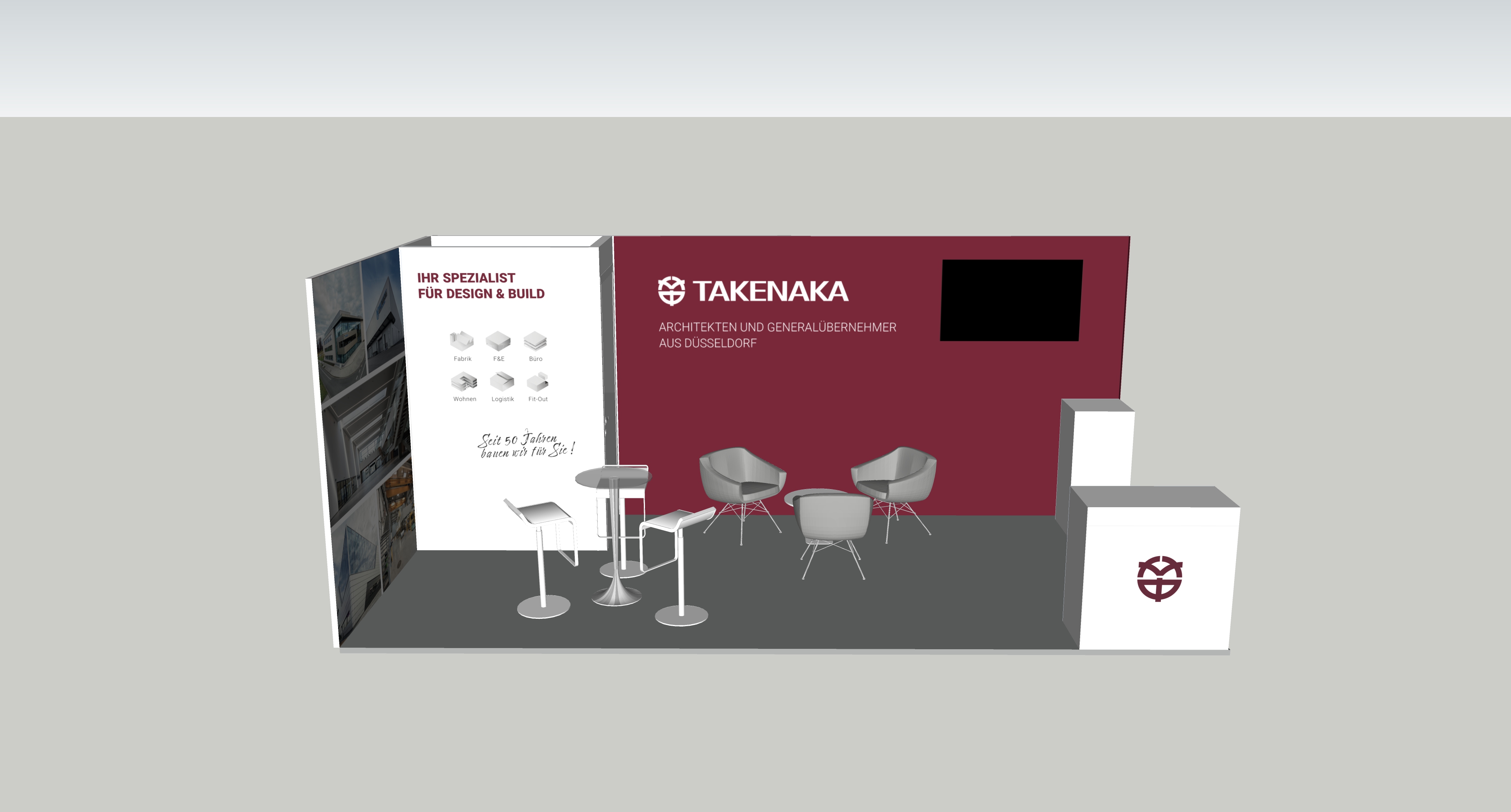 Stand der TAKENAKA EUROPE GMBH