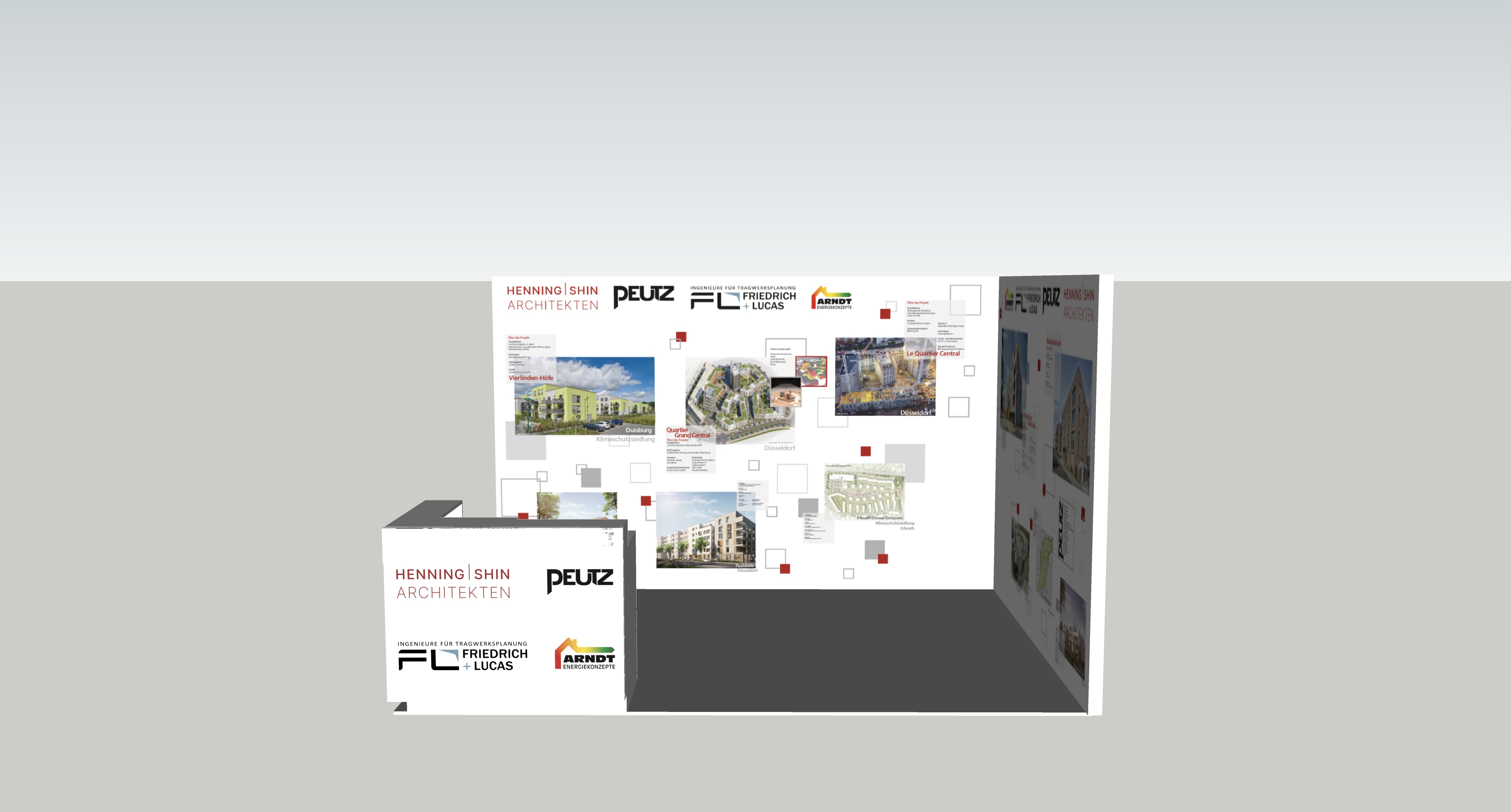 Stand der HENNING SHIN ARCHITEKTEN PARTG MBB