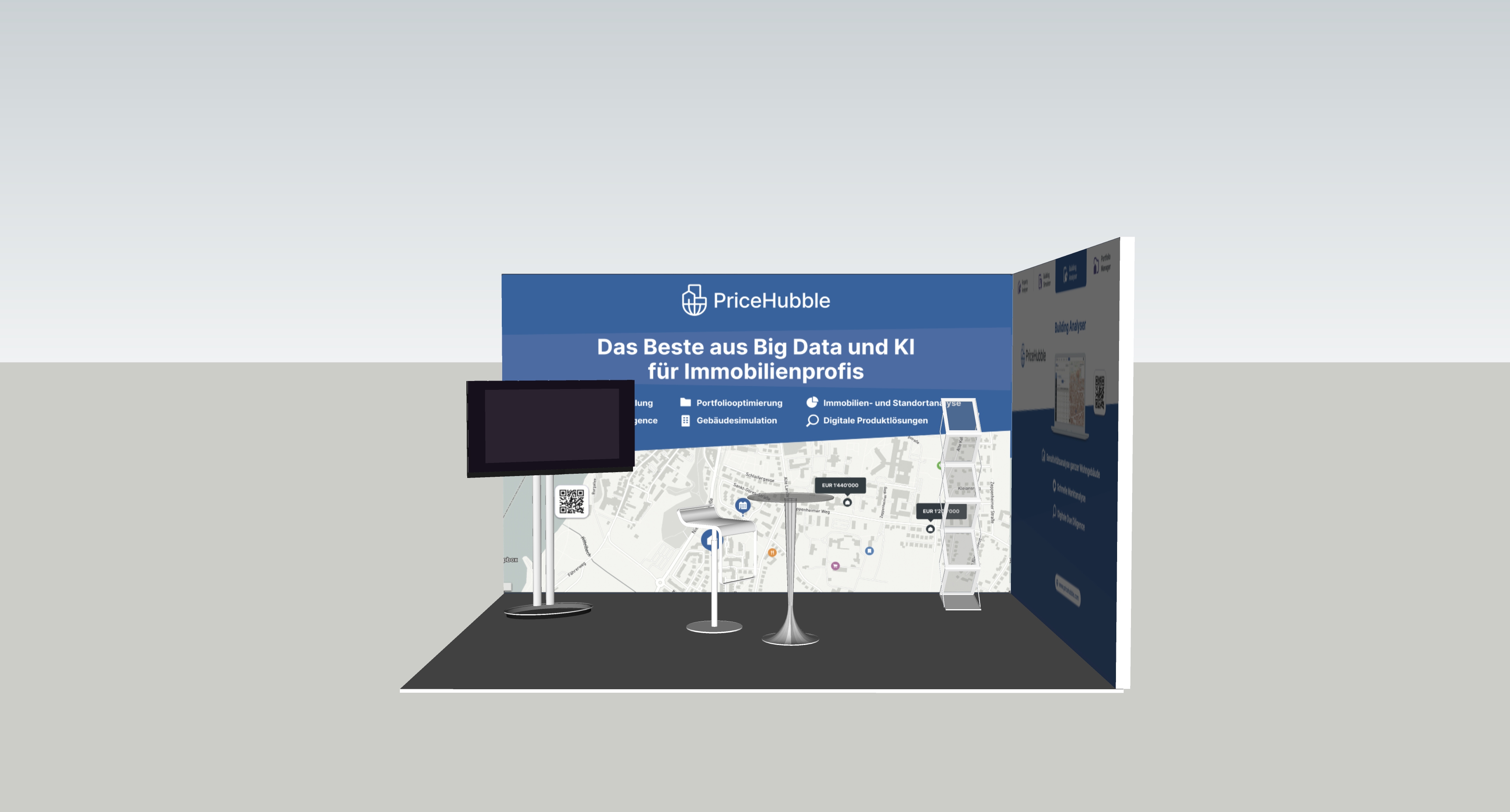 Stand der PRICEHUBBLE DEUTSCHLAND GMBH