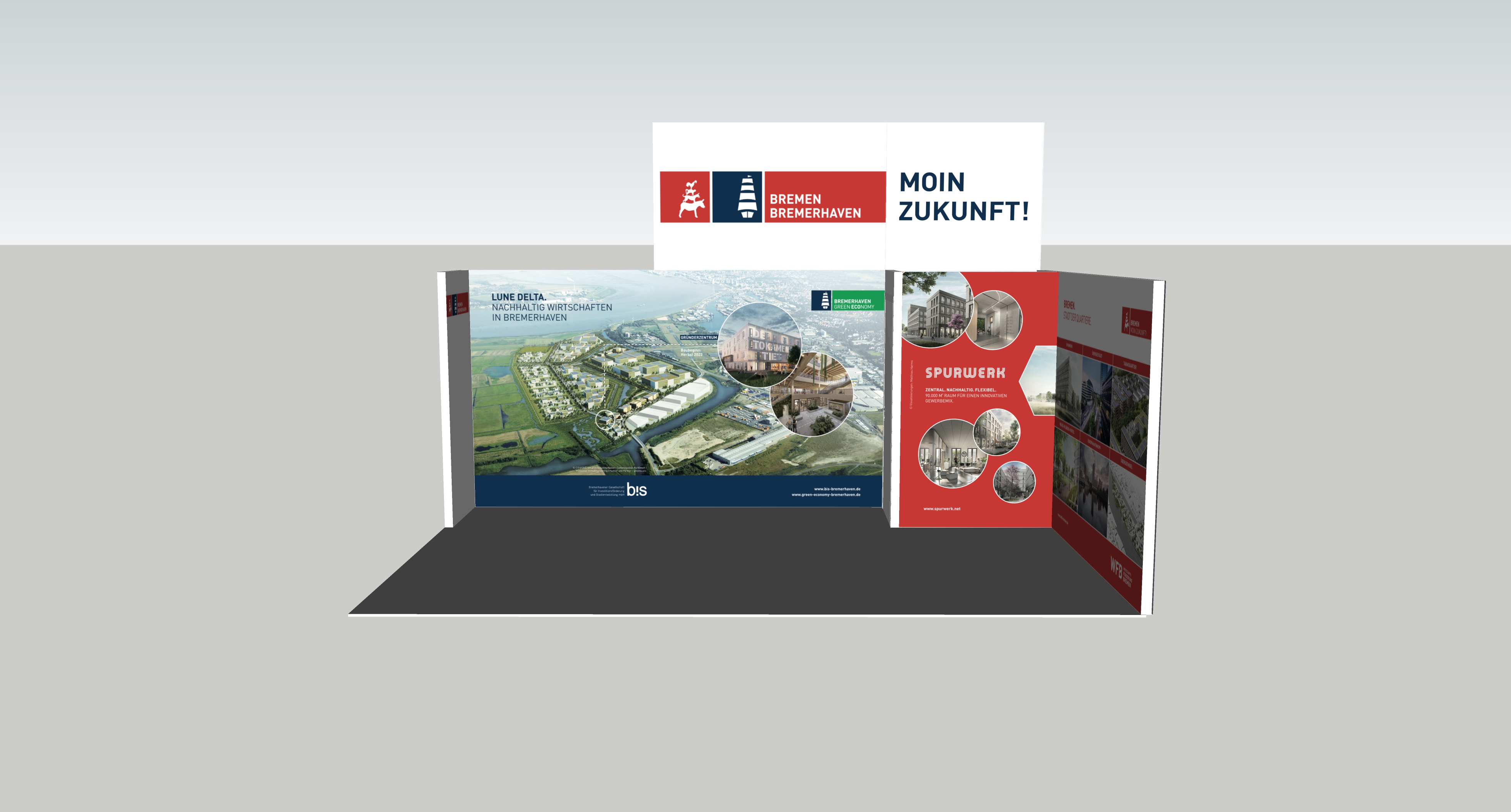 Stand der WFB Wirtschaftsfoerderung Bremen GmbH
