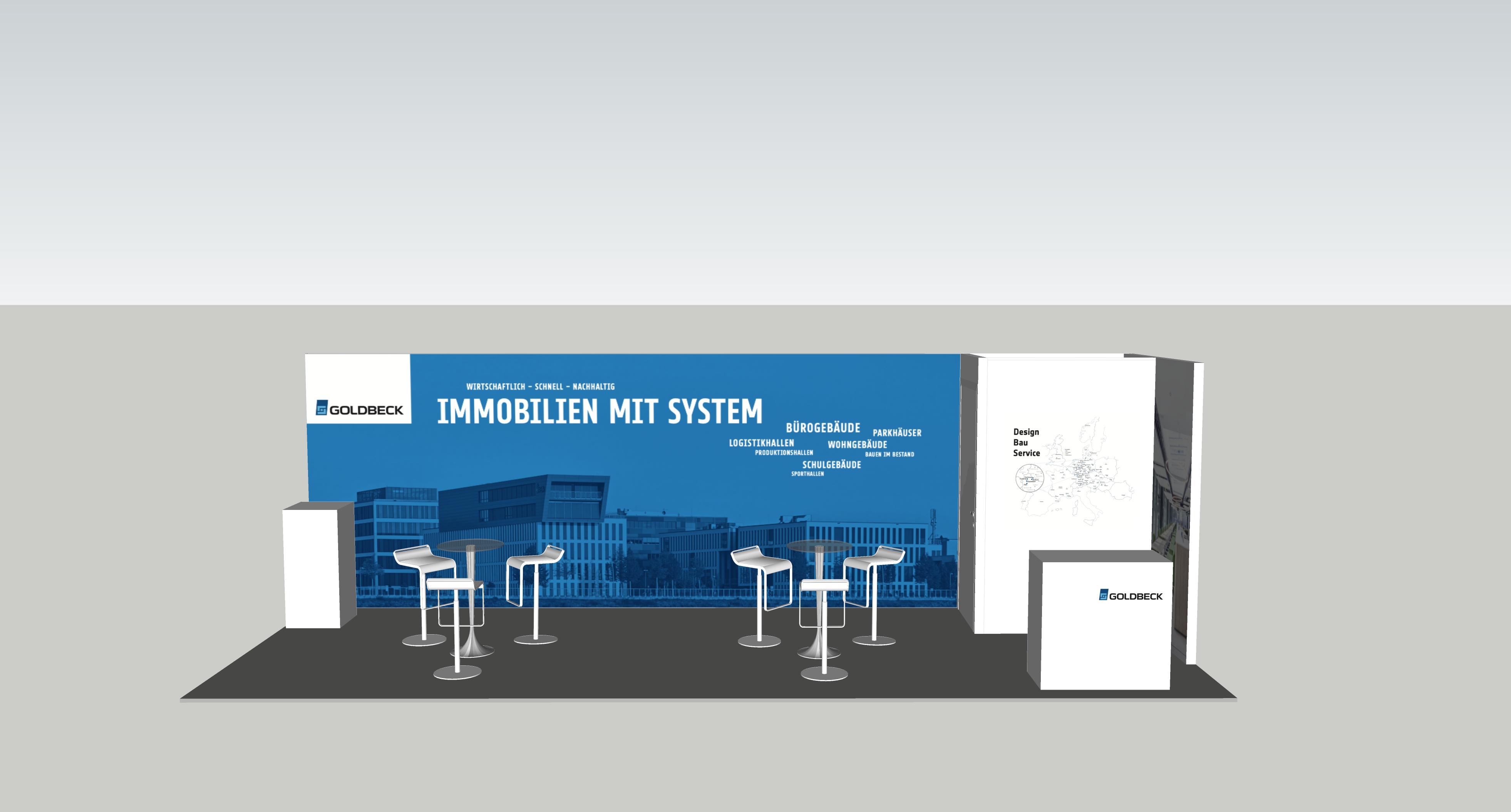 Stand der GOLDBECK WEST GMBH