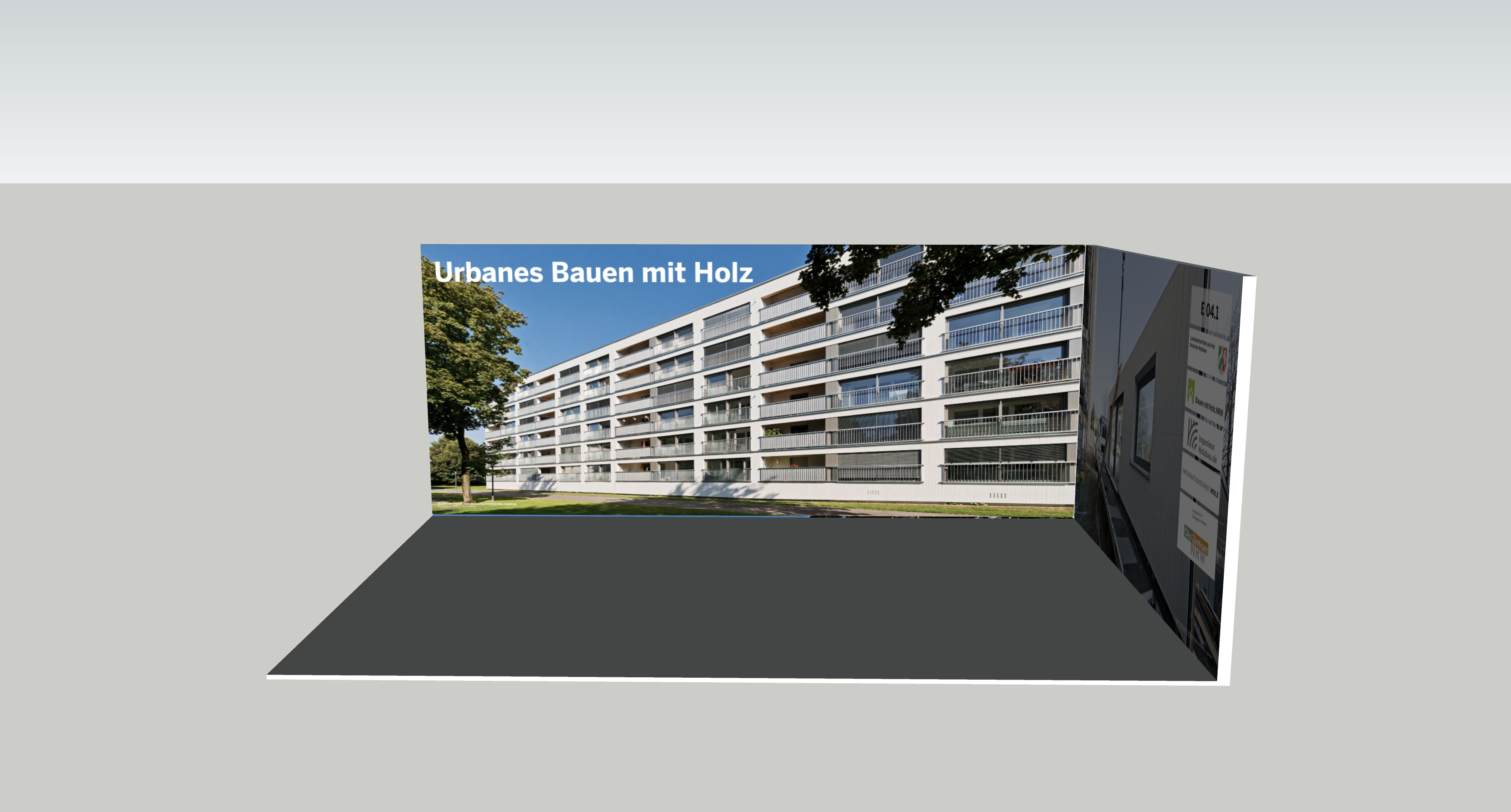 Stand der BAUEN MIT HOLZ.NRW ZENTRUM FÜR WALD UND HOLZWIRTSCHAFT