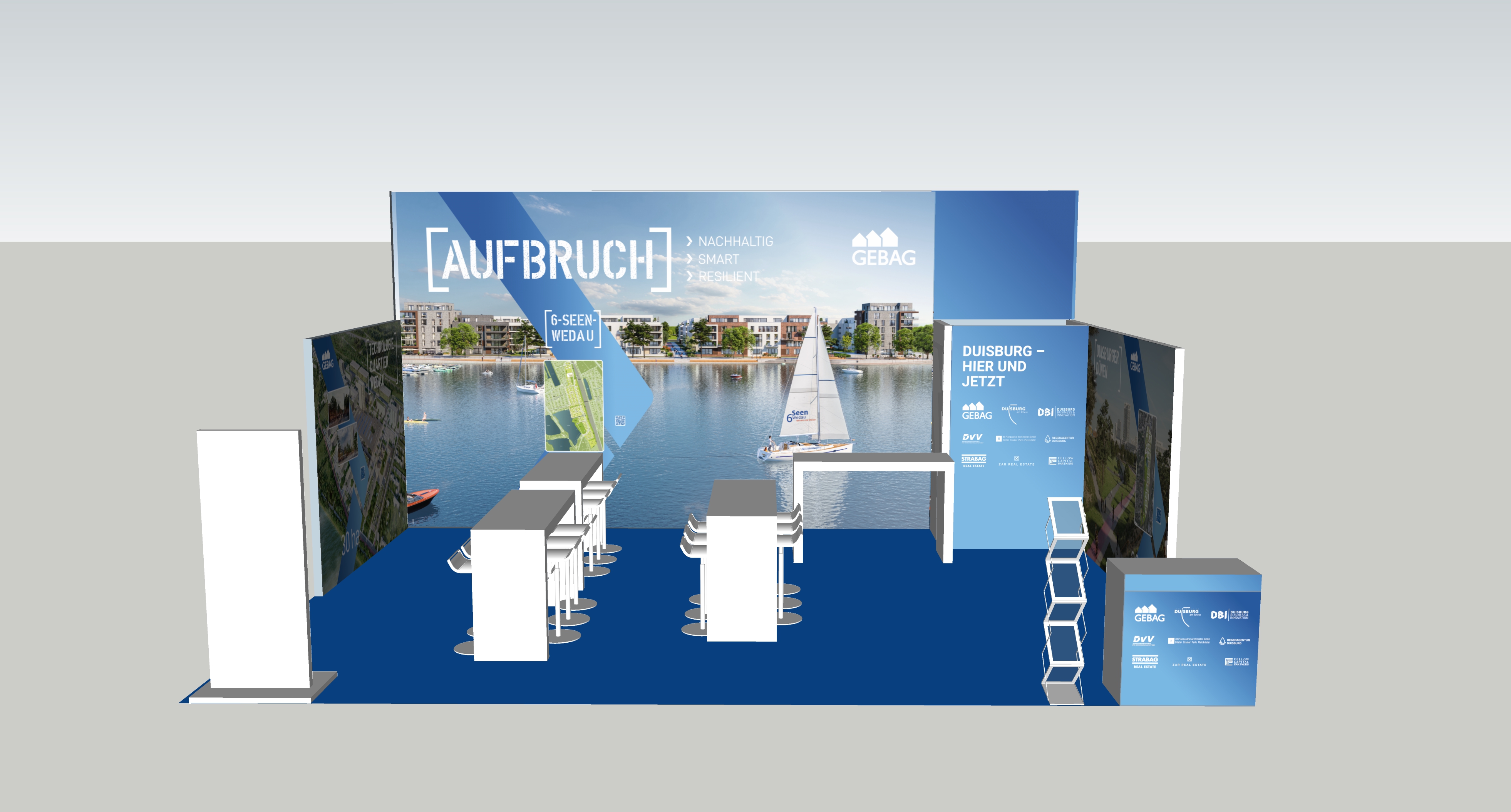 Stand der GEBAG Duisburger Baugesellschaft mbH