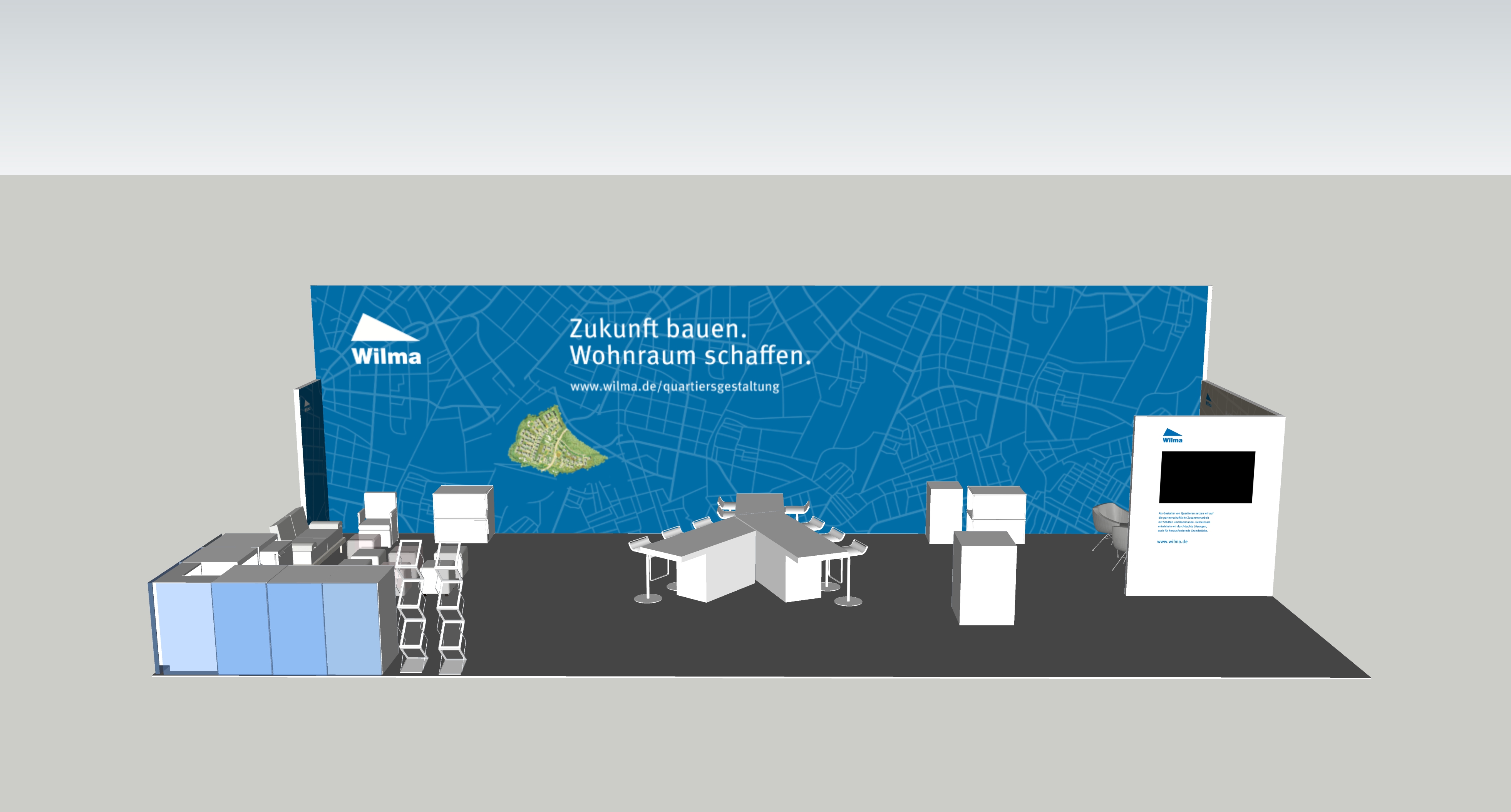 Stand der WILMA IMMOBILIEN GMBH