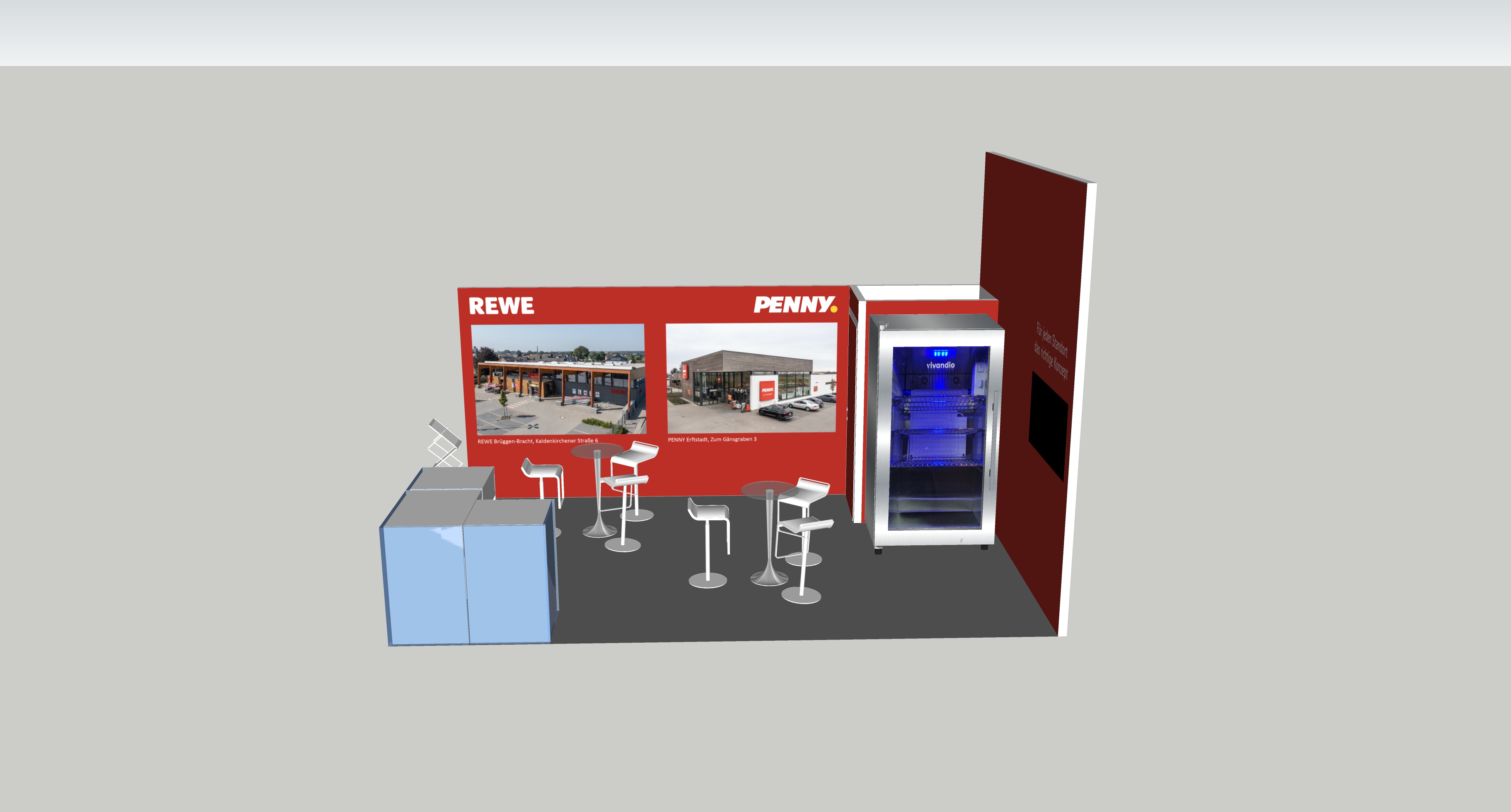 Stand der Penny